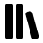 3 lines with farthest right leaning toward the first two